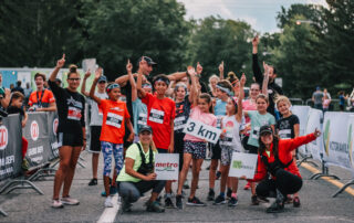 Départ du 3 km au Bonjour Printemps
